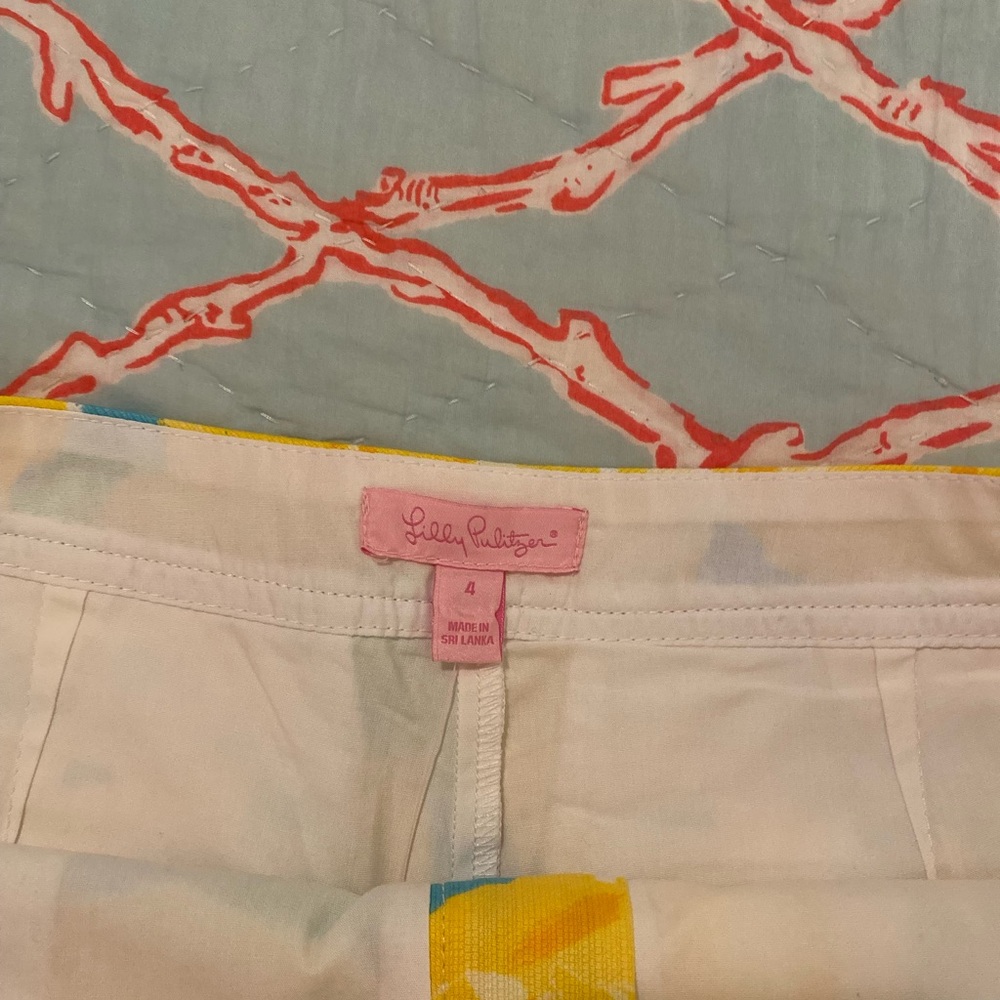 NWT Lilly Pulitzer Sunglow First Impressions Colette Skort ☀️ - Picture 6 of 11